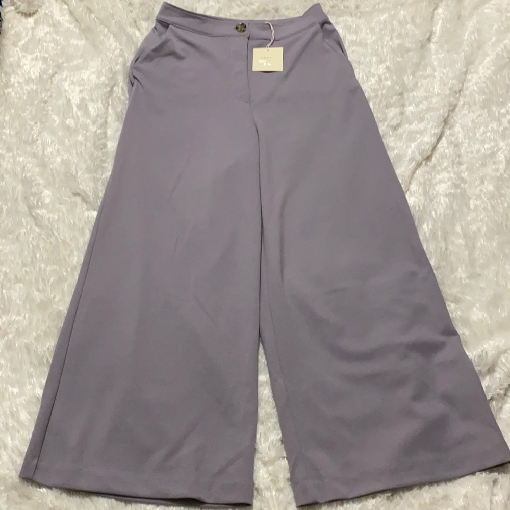 NWT lavender high waisted trousers